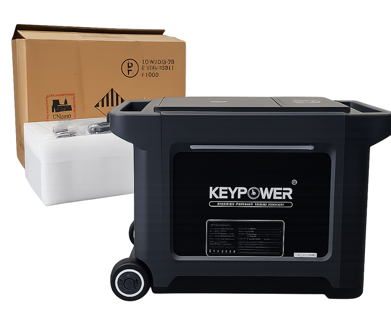 Estación Energía Solar Portátil Silenciosa Keypower 2560wh - Imagen 2