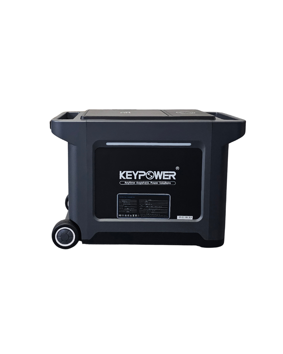 Estación Energía Solar Portátil Silenciosa Keypower 2560wh