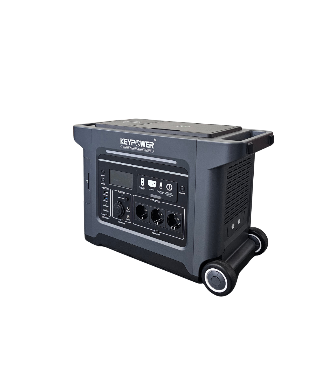 Estación Energía Solar Portátil Silenciosa Keypower 2560wh - Imagen 7