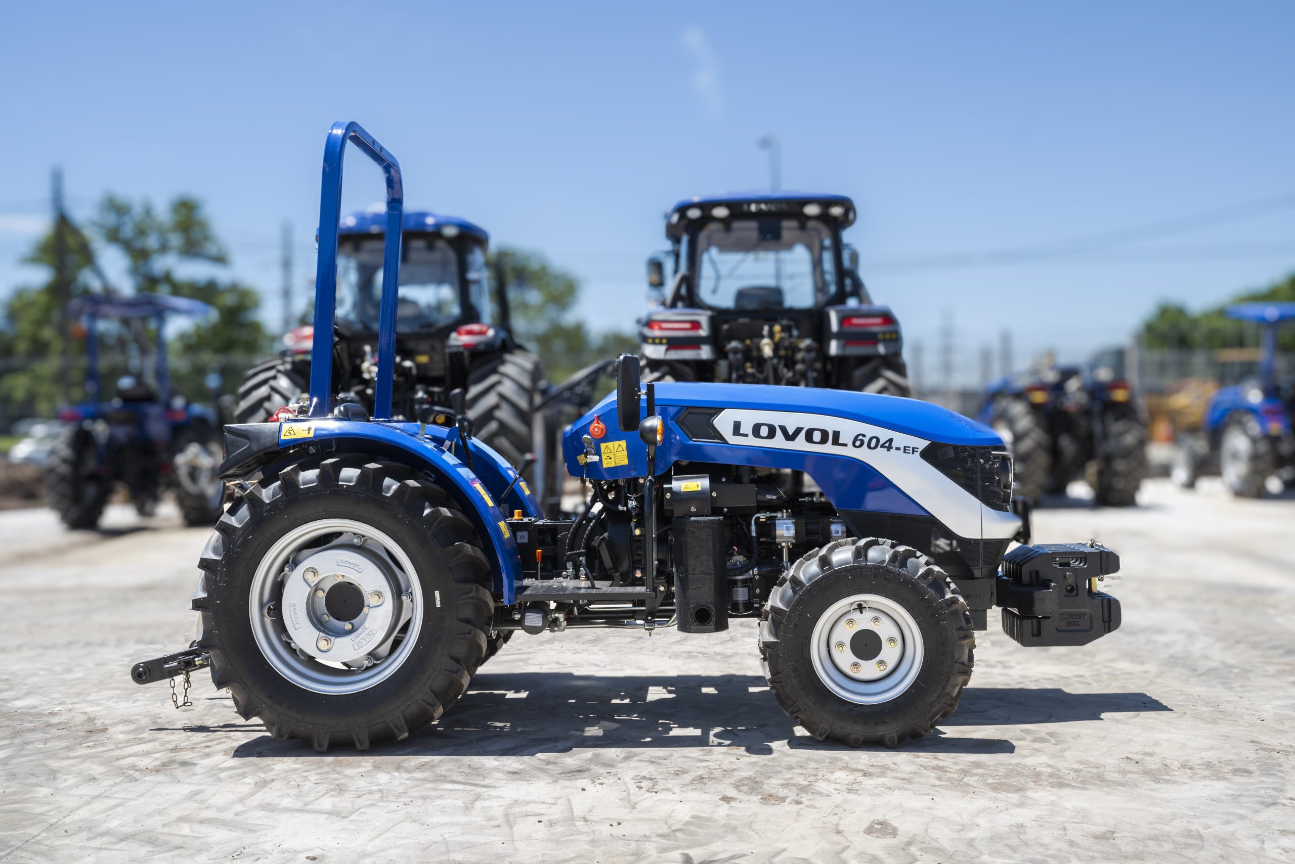 Tractor Lovol Tef604 60hp 4x4 Angosto Frutero Viñatero - Imagen 2