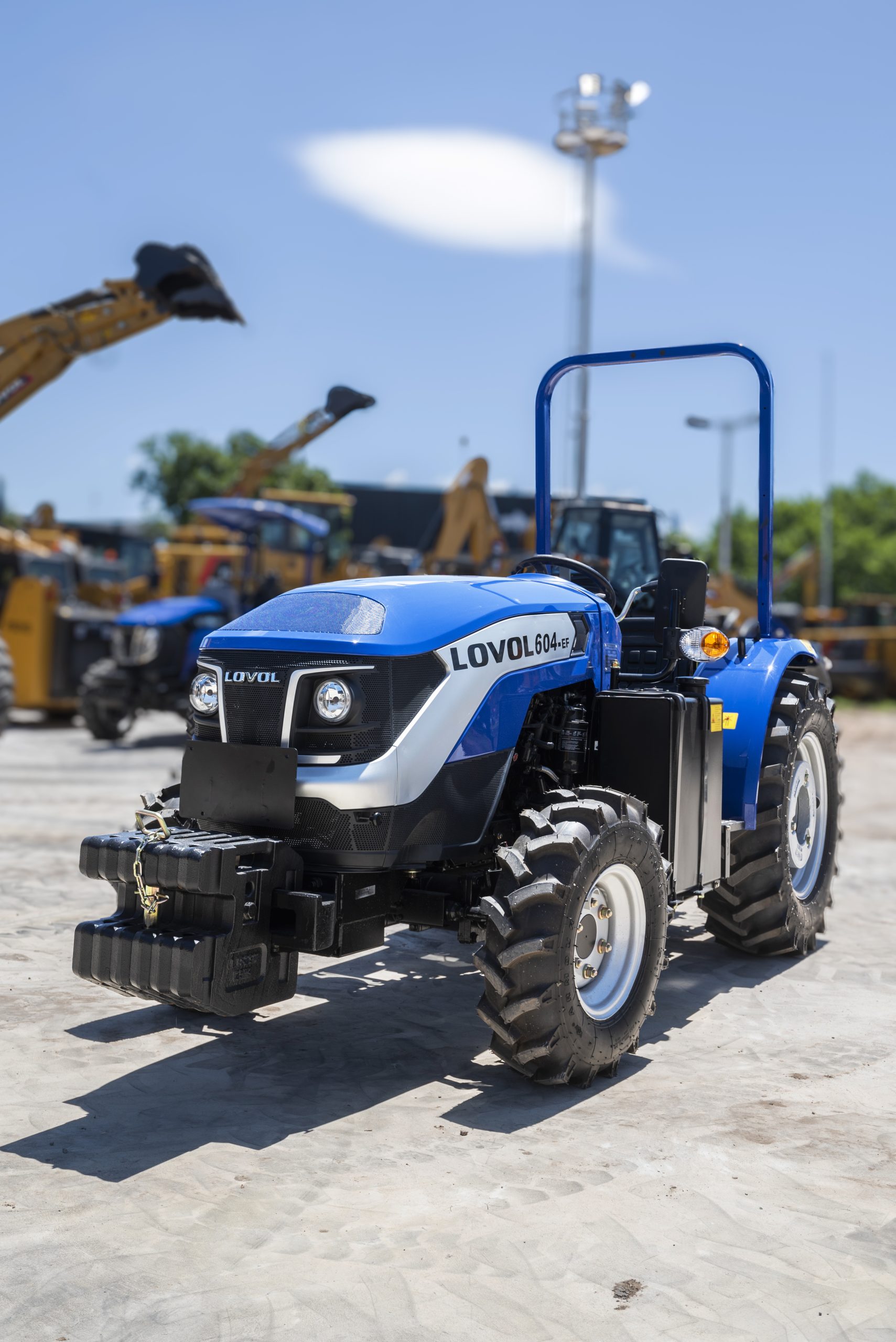 Tractor Lovol Tef604 60hp 4x4 Angosto Frutero Viñatero